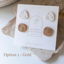 Load image into Gallery viewer, Organic and Geometric Festive Stud Pack