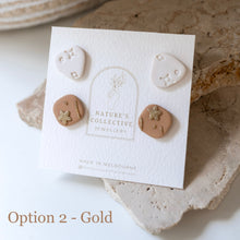 Load image into Gallery viewer, Organic and Geometric Festive Stud Pack