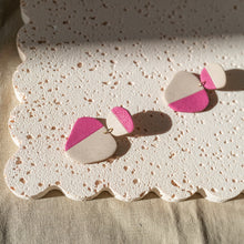 Load image into Gallery viewer, Unique Textured Organic Berry Dangle Earrings