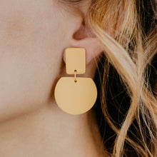Load image into Gallery viewer, Minimal Geometric Basic Dangle Earrings (In multiple colours.)