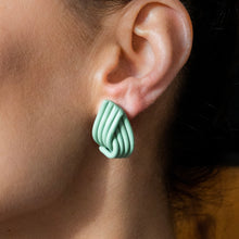 Load image into Gallery viewer, Minimal Huggies Mini Hoop Stud Earrings (In multiple colours.)