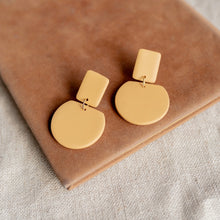 Load image into Gallery viewer, Minimal Geometric Basic Dangle Earrings (In multiple colours.)