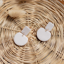 Load image into Gallery viewer, Minimal Geometric Basic Dangle Earrings (In multiple colours.)