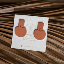 Load image into Gallery viewer, Minimal Geometric Basic Dangle Earrings (In multiple colours.)