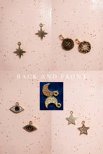 Load image into Gallery viewer, 18k gold pleated chain link bracelet / Clay keepsake bracelet / Gold filled paperclip chain bracelet with clay letters & gold filled charms