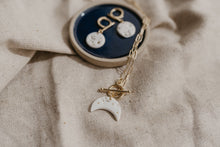 Load image into Gallery viewer, Boho Jewellery with Gold Plated Chain and Gold Plated Hoops